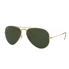 Ray Ban Aviador Clasico Dorado/Verde - comprar online