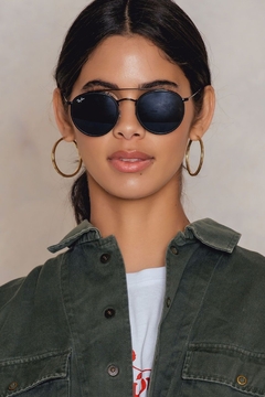 Imagen de Ray Ban Double Bridge Dorado Rosa/Marron Degrade