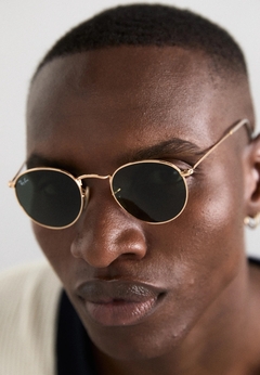 Imagen de Ray Ban Round Metal Plateado/Gris Degrade