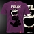 Remera Estampada GATO FÉLIX - EIKEEL
