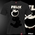 Remera Estampada GATO FÉLIX