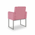 Kit 02 Poltronas Recepção/Sala 14 Cores - Base Ferro Prata - Dávila Decor | Poltronas Exclusivas e Confortáveis 