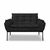 Kit Namoradeira + Poltrona 12 Cores Luxo - Base Ferro Preto - loja online