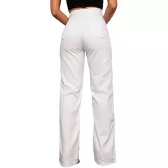 Calça Jeans Wide Leg Pantalona Cintura Alta na internet