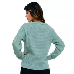 Blusa Tricot Larguinha Manga Longa