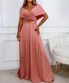 Vestido Longo Elegante Multiformas na internet