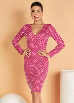 Imagem do Vestido Curto Telminha Manga Longa
