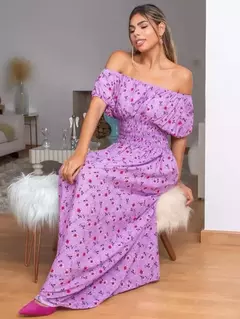 Imagem do Vestido Longo estampado Cigana