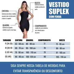 Vestido Curto de alcinha com Fenda Lateral na internet