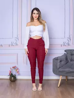 Calça Social Feminina com Bolso na internet