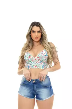 Short Jeans Tendência Blogueira na internet