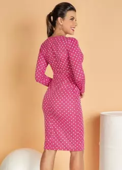 Vestido Curto Telminha Manga Longa - comprar online