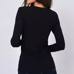 Suéter feminino Gola Redonda Tricô - comprar online