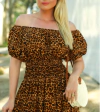 Vestido Ciganinha Longo Lastex na Cintura