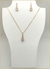 Conjunto Colar e Brinco – Encanto Cristalino Banhado em Ouro 18K - comprar online