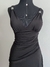 Vestido vintage com brilho na alça