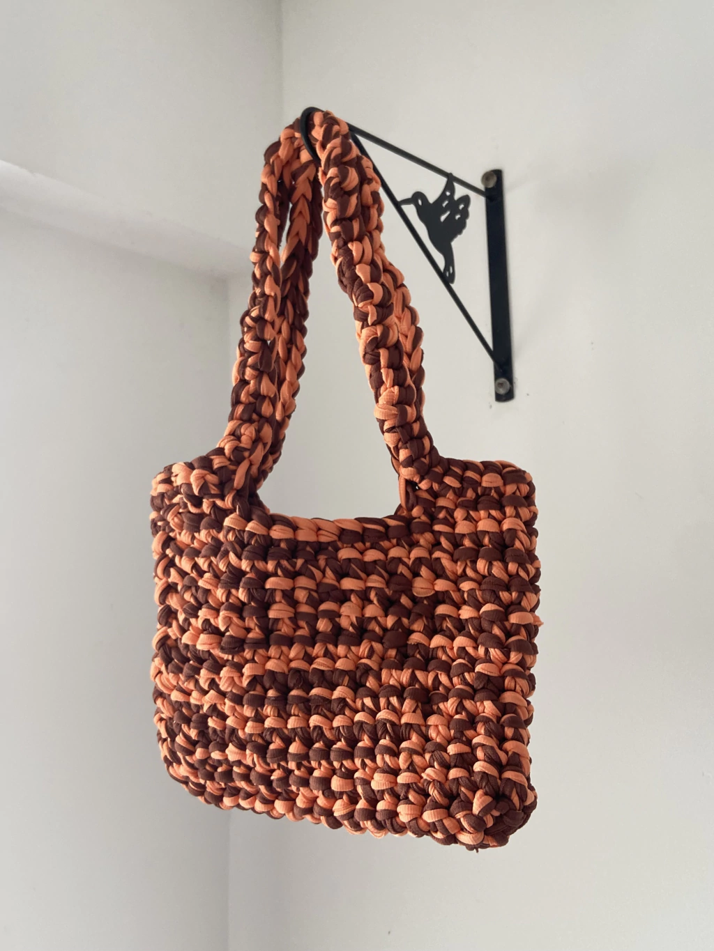 Bolsa 2nós salmão + marrom