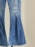 Calça jeans boca sino