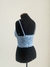 Lingerie azul de renda - comprar online