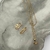 CONJUNTO COLAR SIMPLES E ANJO + ANEL ALLIANCE E ANEL ARO ABERTO