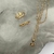 CONJUNTO COLAR SIMPLES E ANJO + ANEL ALLIANCE E ANEL ARO ABERTO - Vivienne