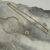 Imagem do CONJUNTO COLAR PULSEIRA CORDAO BAIANO + ANEL ELOS GRANDE