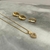 CONJUNTO COLAR CORACAO COM MINI ARGOLA E PIERCING FAKE - comprar online