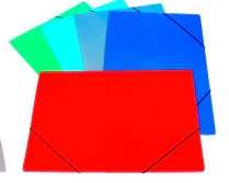 (COD: 428) CARPETA C/ELAST.PLAST.OF.COLOR MELI C/U