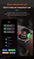 Relógio inteligente AMOLED impermeável para homens, tela HD, esporte ao ar liv - loja online