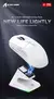 Mouse gamer Attack Shark x6 paw3395, mouse bluetooth, conexão de três modos, na internet