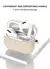 Capa protetora de silicone para AirPods Pro, cor sólida, Apple Bluetooth Headse