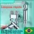 Kit Duche Higiênico com Disco Duplo e Saída de Água, Preto - loja online