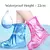 Imagem do Sapato Capa, Silicone impermeável proteção Sapatos Unissex Protetores, Botas