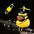 Imagem do Bicicleta pequeno pato amarelo hélice capacete de pé pato quebrado vento
