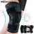 Imagem do Compressão Manga Joelho Brace com Estabilizadores Laterais, Patella Gel, Menisc