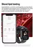 Imagem do Smartwatch de monitoramento de saúde para HUAWEI IOS.