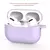 Capa protetora de silicone para AirPods Pro, cor sólida, Apple Bluetooth Headse na internet