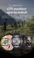 GPS Smart Watch Xiaomi, bússola embutida, display Ultra HD, bateria de 650 - Como Compras