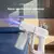Imagem do Pulverizador de desinfetante elétrico sem fio, nano luz azul pistola de vapor,