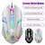 Mouse com fio Limei s1 e esportes led retroiluminado, usb com fio, para desktop,