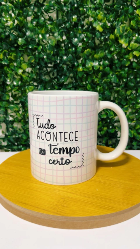 caneca frase motivacional