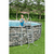 Piscina Bestway Redonda Piedra Filtro+Accesorios 6.71MX1.32M