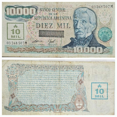 Argentina, 10000 Australes
