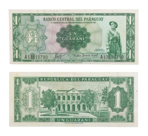 Paraguay, 1 Guarani 1963