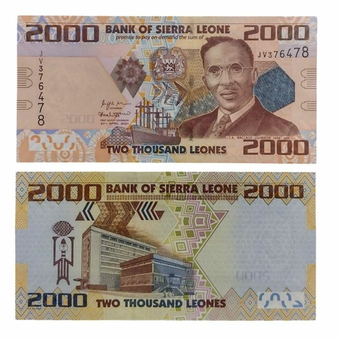 Sierra Leona, 2000 Leones 2021