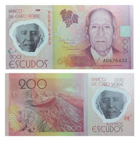 Cabo Verde, 200 Escudos 2014