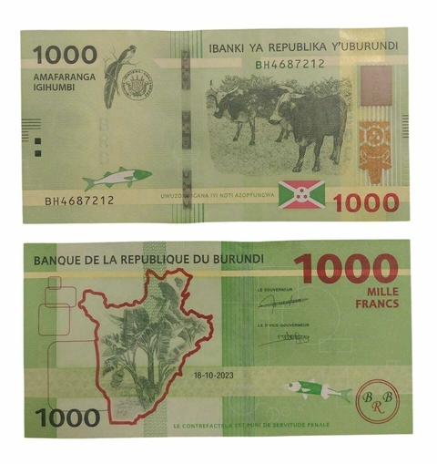 Burundi, 1000 Francos 2023