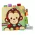 Imagem do Livros de pano infantis, tecido de macaco, coruja, cachorro, recém-nascido, brinquedos educacionais, fofo para crianças, livro, rattan