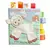 Livros de pano infantis, tecido de macaco, coruja, cachorro, recém-nascido, brinquedos educacionais, fofo para crianças, livro, rattan - comprar online