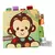 Imagem do Livros de pano infantis, tecido de macaco, coruja, cachorro, recém-nascido, brinquedos educacionais, fofo para crianças, livro, rattan